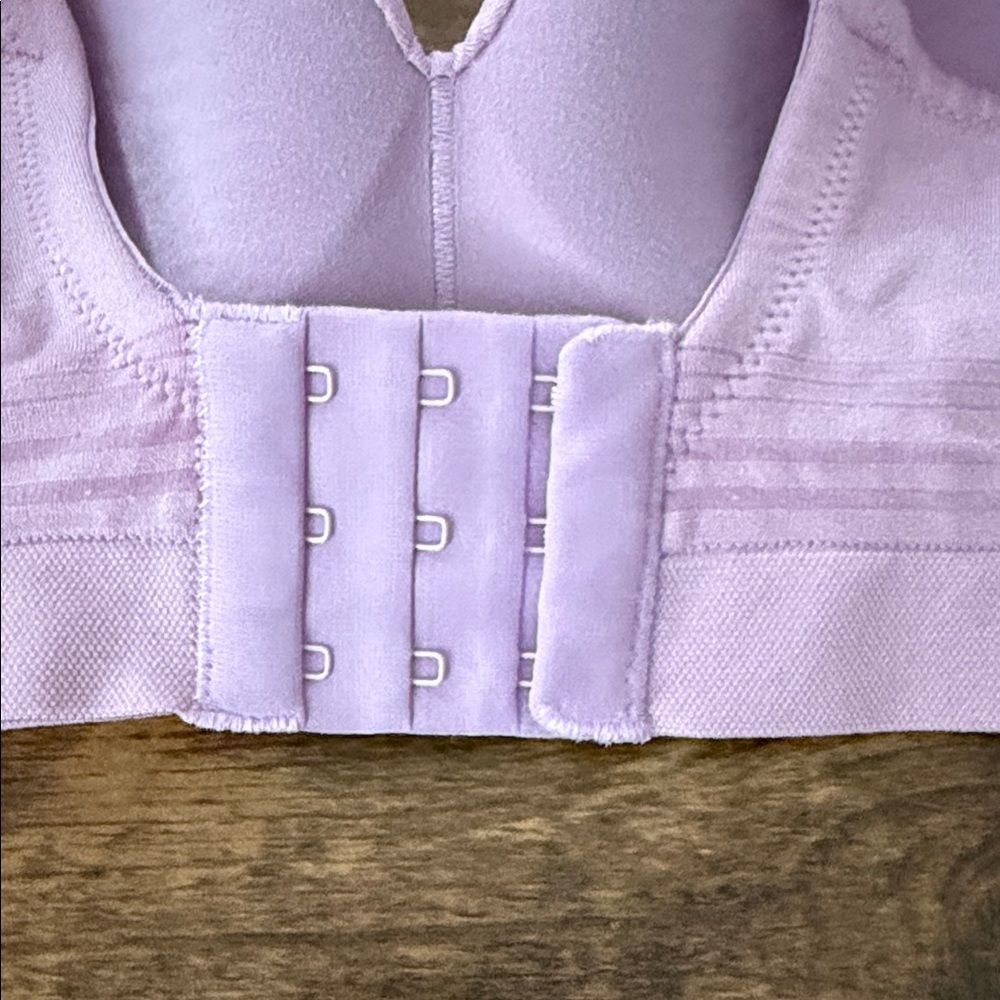 Light Purple Wireless Comfort Bra - Women Intimates - Picture 6 of 8